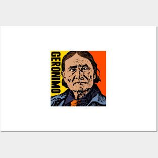 GERONIMO-COLOUR Posters and Art